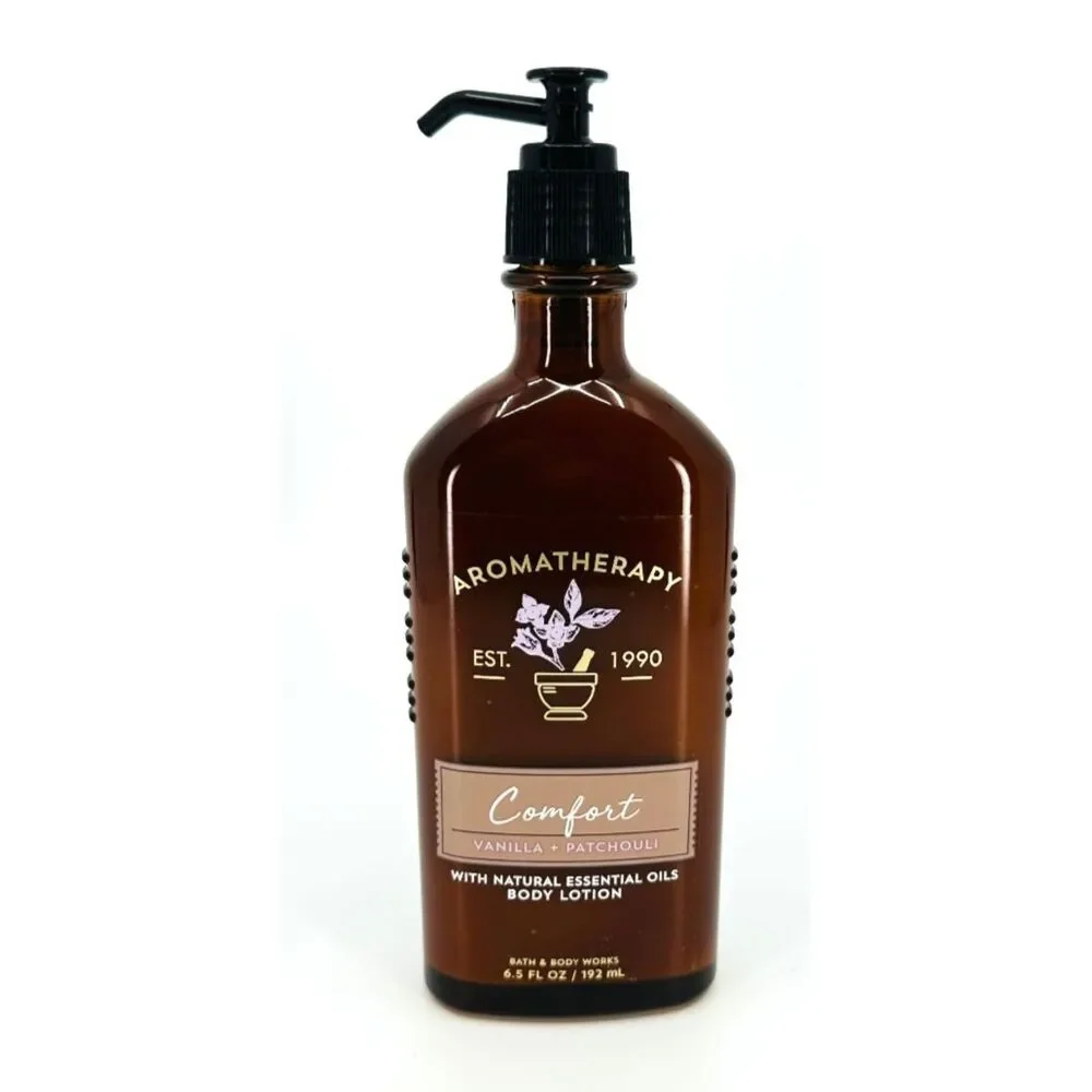 Bath & Body Works Aromatherapy Comfort Vanilla Patchouli Body Lotion 6.5 oz *NEW